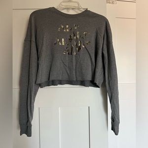AKT crop sweatshirt size small